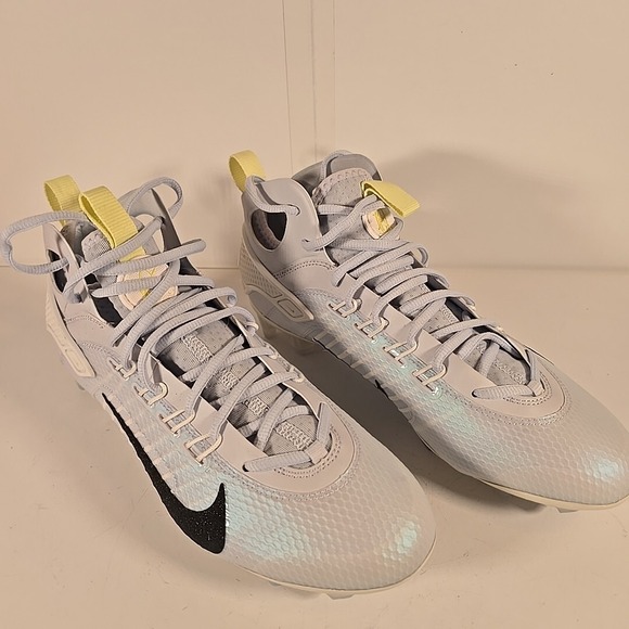 Nike Other - Nike Huarache 9 Elite Mid LAX SE Football Grey White FV6149-001 Size 11